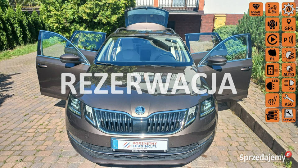 koda Octavia Rezerwacja STYLE DSG Ledy BiXenon klimatyzacja Gdańsk