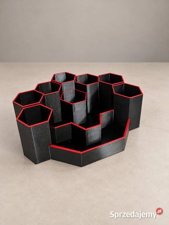 Geometryczny organizer na biurko duży Lublin