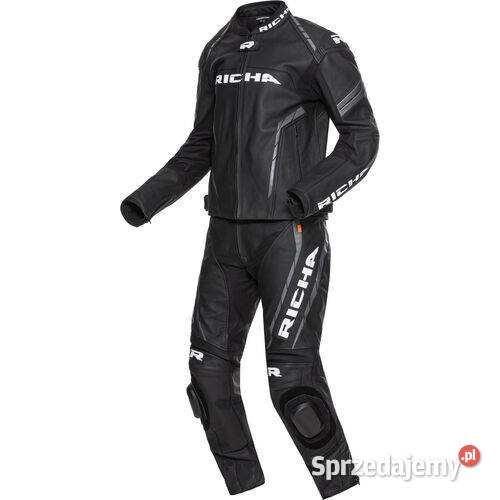 Kombinezon motocyklowy skórzany dwuczęściowy Części i akcesoria motocyklowe lubuskie Zielona Góra