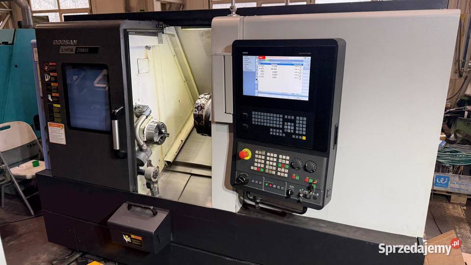 Centrum tokarskie CNC Doosan LYNX 2100LY Tarnowskie Góry
