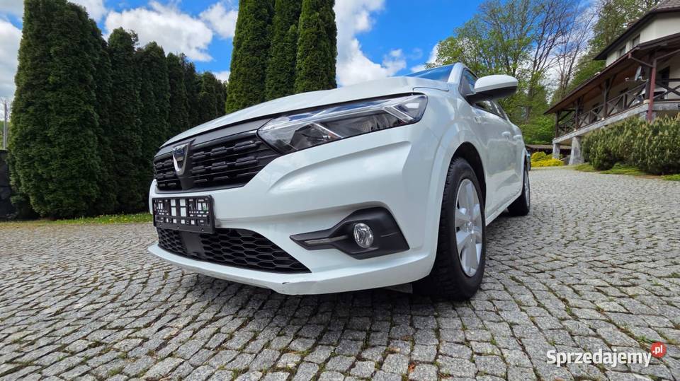 Dacia Sandero Salon ASO bezwypadkowy Rok produkcji 2021 podkarpackie Sanok