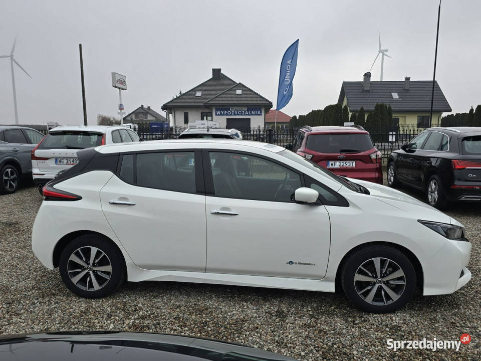 Nissan Leaf Elektryczny Tania jazda Salon Polska podgrzewane fotele Włocławek