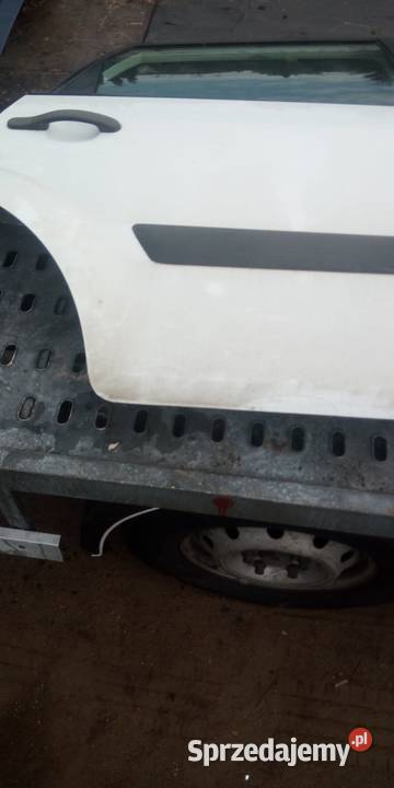 Drzwi tylne prawe FORD FIESTA mk6 lifting biały Margonin sprzedam