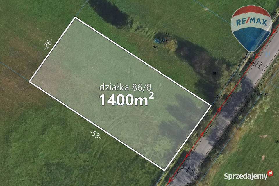Działka 1400 m2 z warunkami zabudowy gmWłocławek kujawsko-pomorskie Ładne