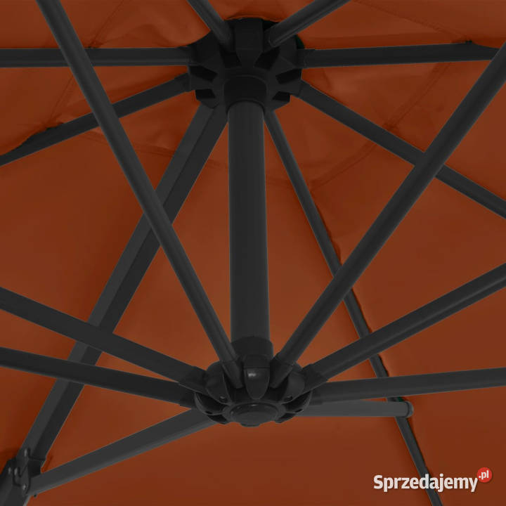 Parasol wiszący ze stalowym słupkiem 250x250 mazowieckie Warszawa sprzedam