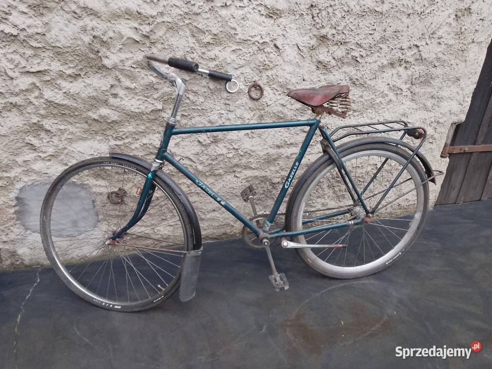 Zabytkowy rower gazelle wielkopolskie Tuchorza