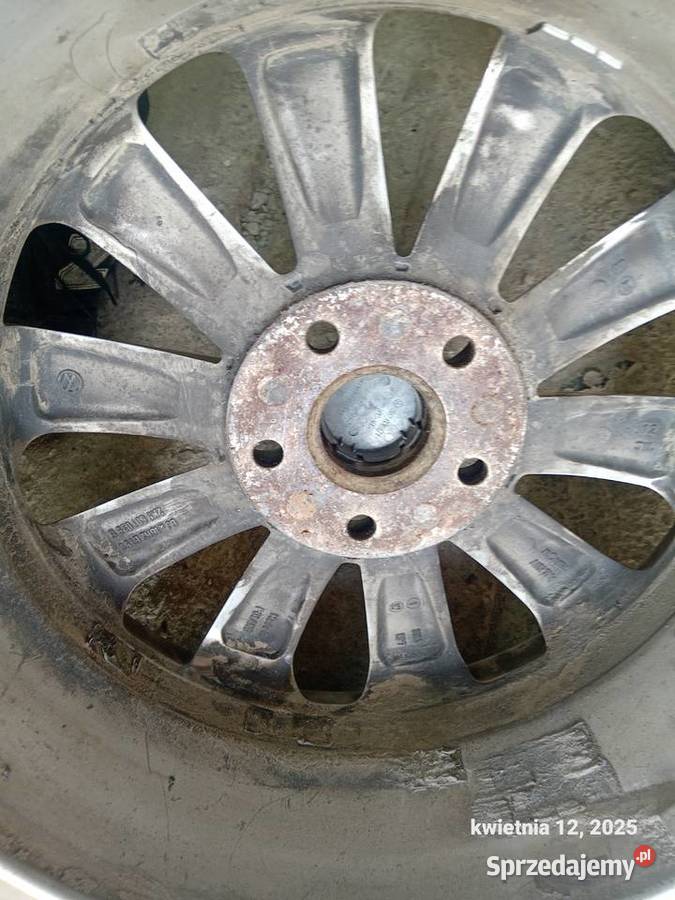 Alu felgi vw caddy 2015rR16 aluminiowe podkarpackie Brzozów
