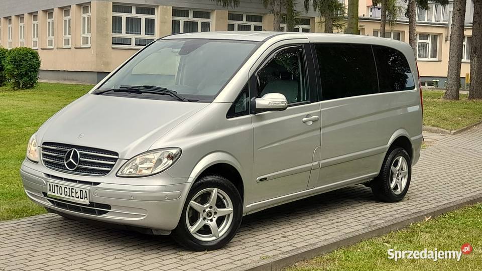 Mercedes Viano 22 CDi Automat 7 osobowy Połskóra sprowadzony Nowa Wieś Rzeczna
