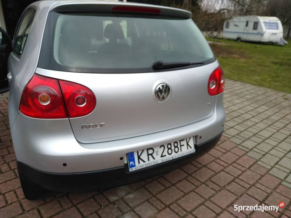 Volkswagen Golf V prod 2007 rej KR288FK 1595cm3 Kraków