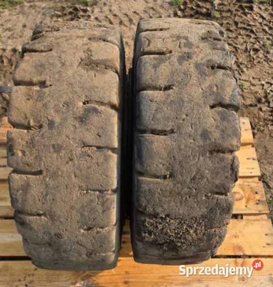 Linde 394 koła tylne 25015 z felgami Dywity