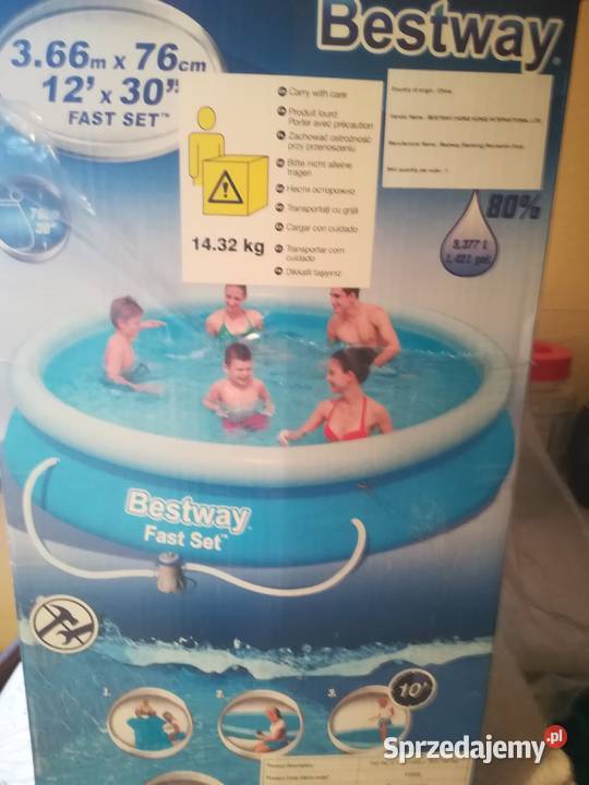 Sprzedam basen bestway jednym sezonie kpl pompka Opole sprzedam