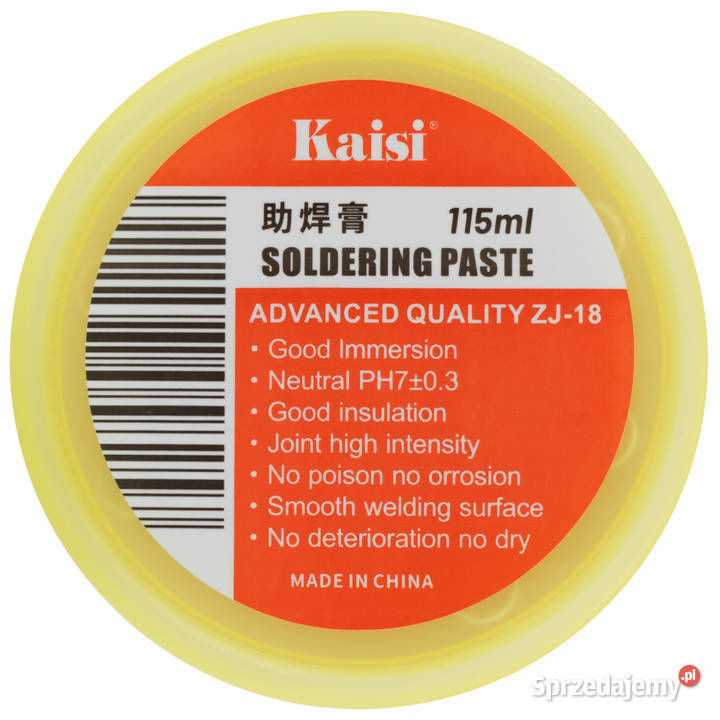 Topnik Lutowniczy Brązowy ZJ18 115ml Żel Bez małopolskie Ludźmierz