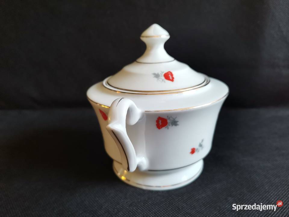 Stara porcelana Giesche cukierniczka Łucja Maki Porcelana i szkło Katowice