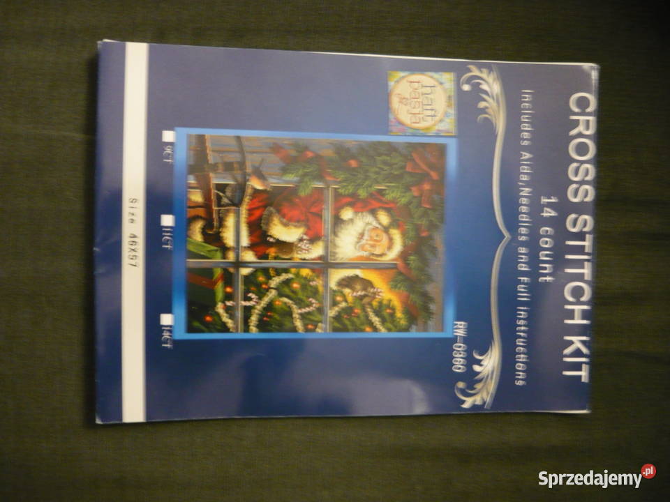 Haft krzyżykowy cross stitch kit MIKOŁAJ Bieruń
