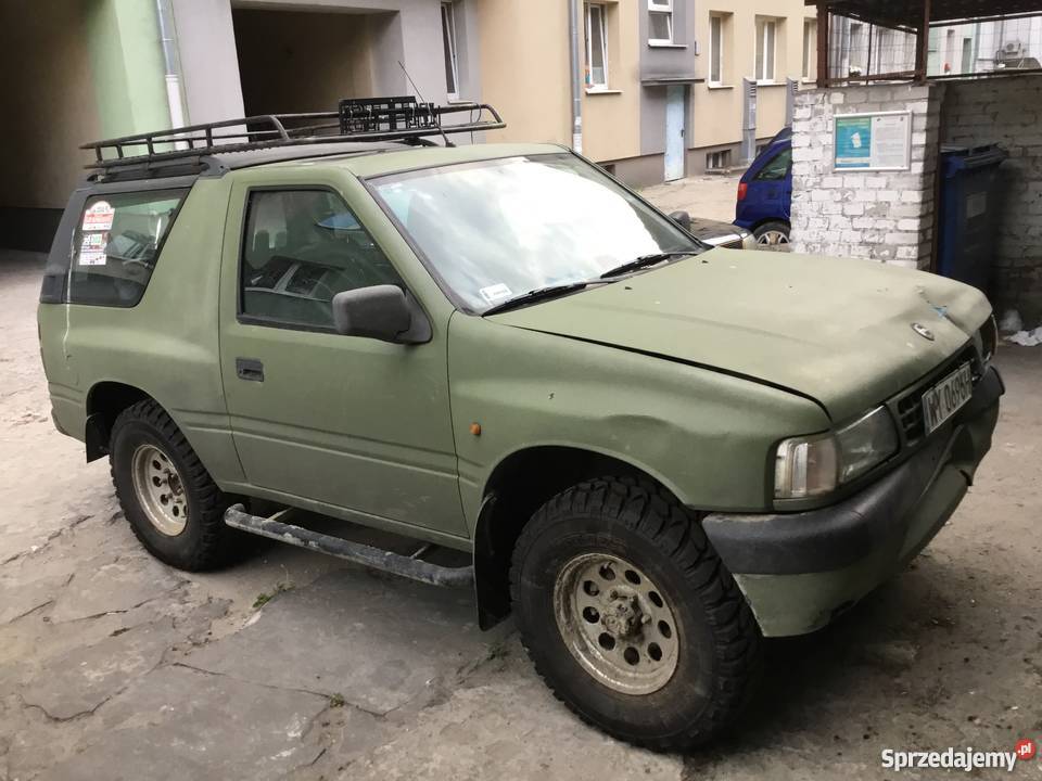 Opel Frontera 20 8V BenzGaz Lekko Uszkodzony benzyna+LPG Warszawa