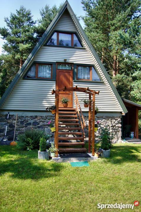 atrakcyjną działkę Bugiem z domkiem mazowieckie