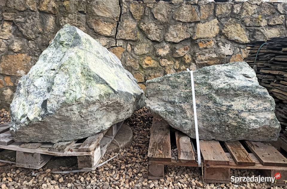 Do gabionu kamień Zielony Kora Kamienna Poznań