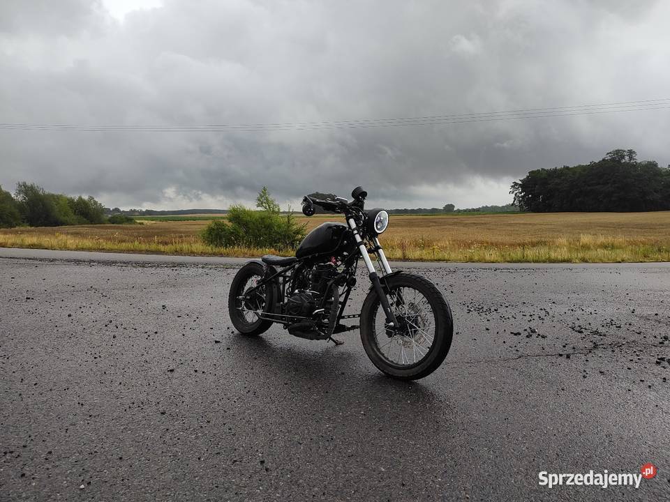 Junak m12 vintage custom bobber sam chopper Junak Raków