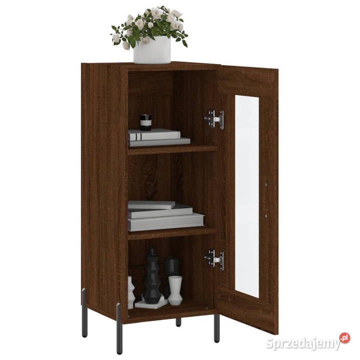 Szafka brązowy dąb 345x34x90 materiał Warszawa