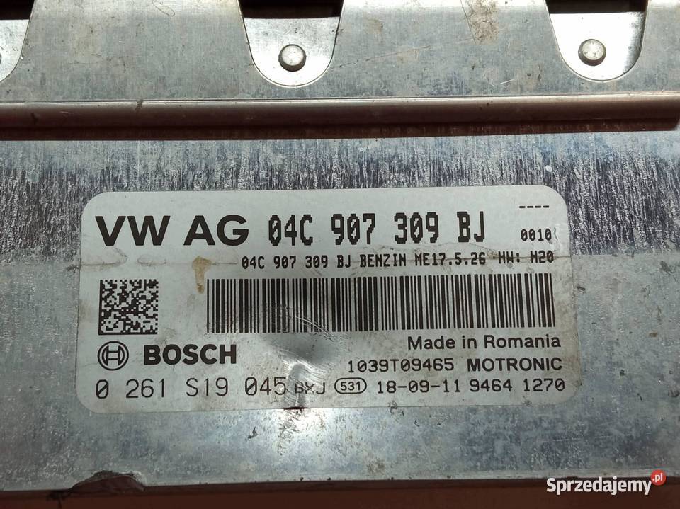 STEROWNIK SILNIKA 04C907309BJ 0261S19045 10 B 59