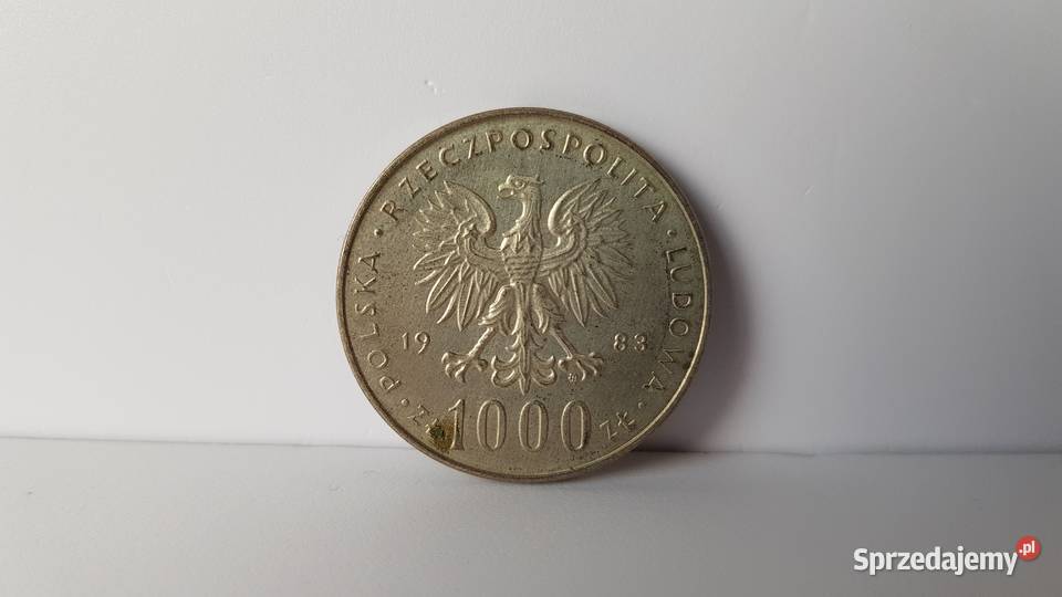 1000 Papież Jan Paweł II 1983 Ag 625 srebro