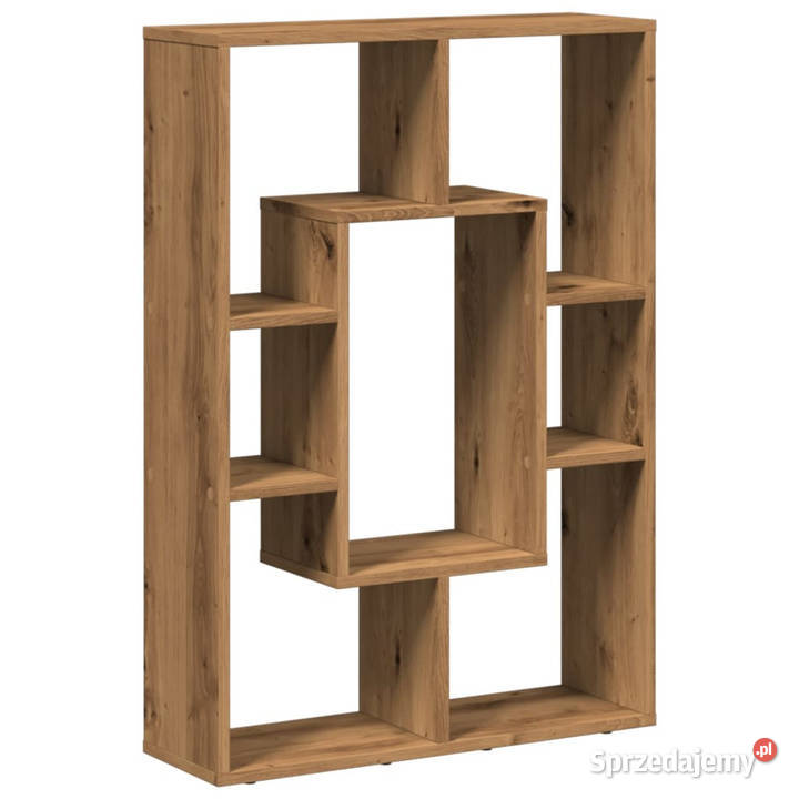 Regał na książki dąb artisian 63x20x90 WM858146 Warszawa