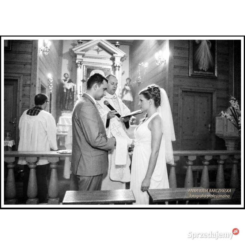 Artystyczna Fotografia Ślubna BW Czarnobiałe Usługi Warszawa