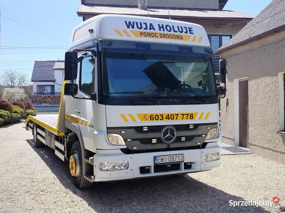 Mercedes Atego 1229 Auto Laweta Pomoc drogowa 6 Autolawety Mokrsko