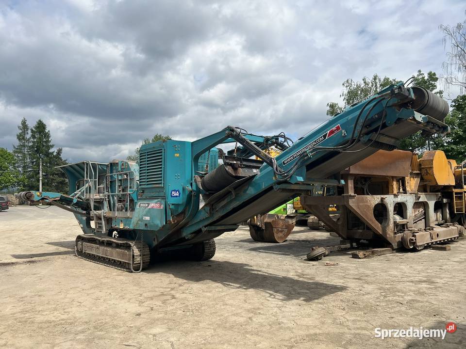 Kruszarka udarowa Powerscreen Terex Pegson XH250 Zator