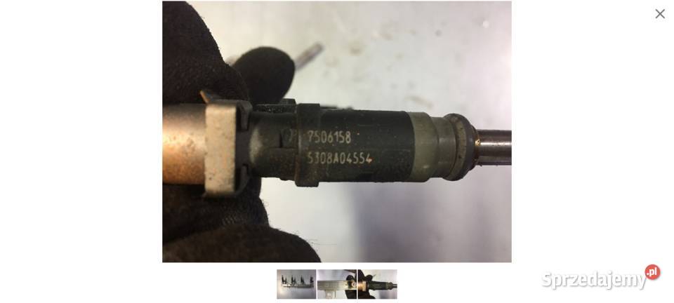 Listwa wtryski 7526892 BMW 18 20 16V VALVETRONIC osobowe Jelcz-Laskowice