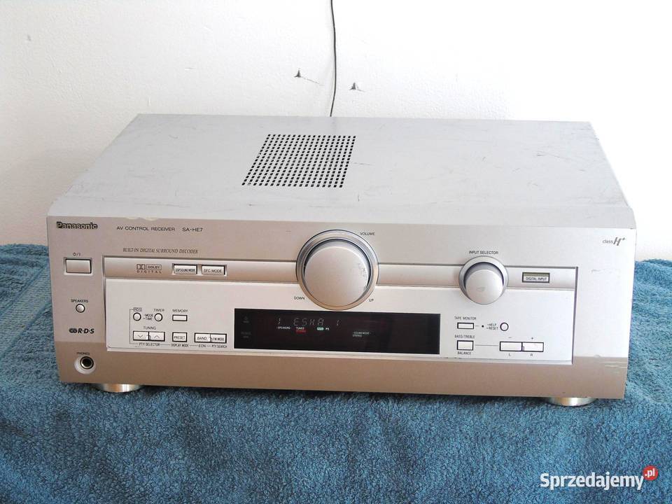 Amplituner Panasonic SAHE7 mocny DOSTAWA