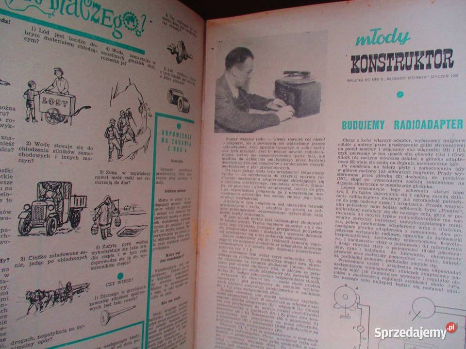 Horyzonty Techniki roczniki 19511955 komplet 5