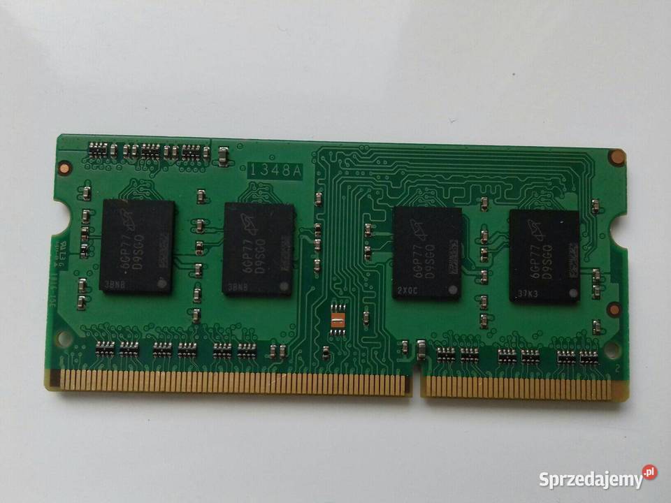 Micron DDR3 4GB PC3L12800S SODIMM 135V 1600MHz Micron Technology Podzespoły bazowe Bydgoszcz