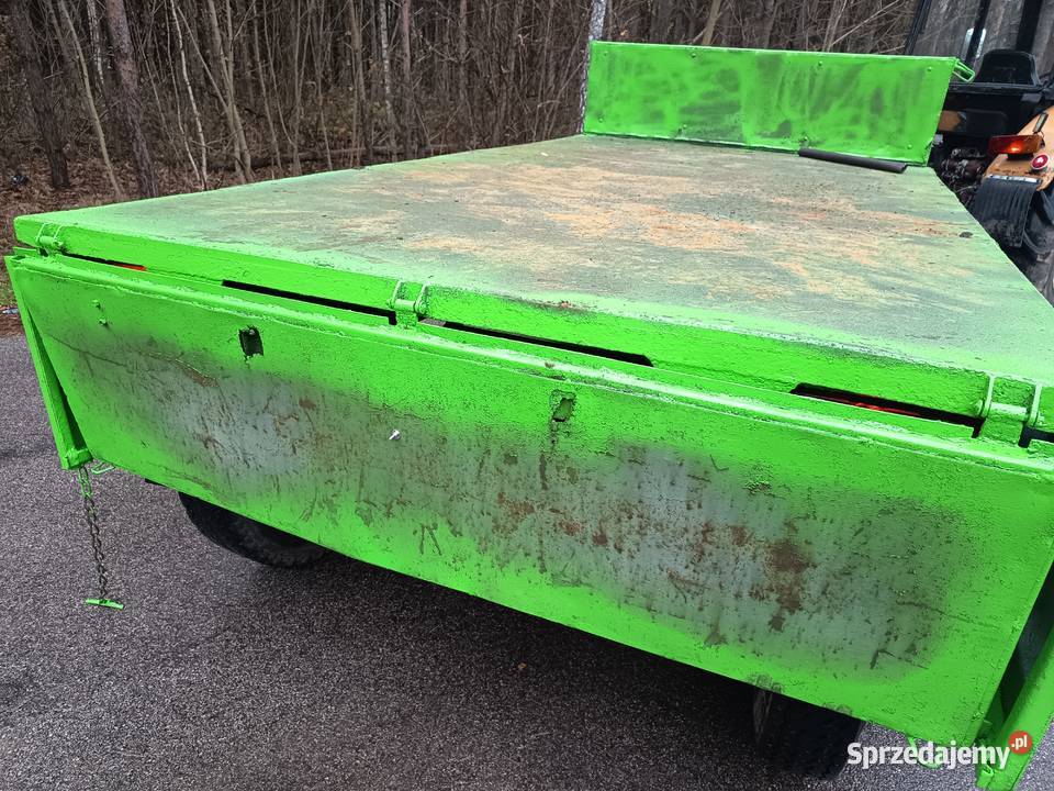 Przyczepa rolnicza przyczepa autosan maszyny świętokrzyskie