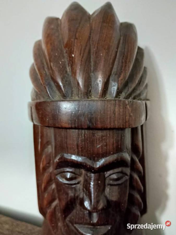 Figurka drewniana popiersie wodza 110 Stalowa Wola