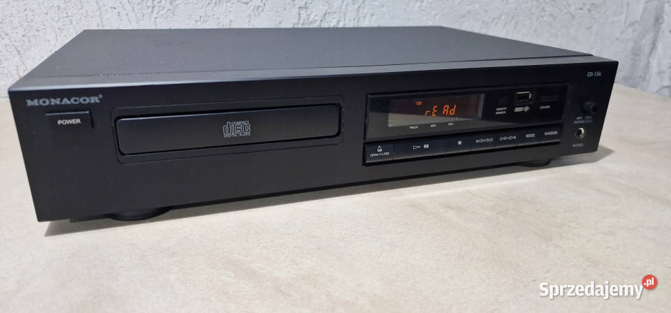 Monacor odtwarzacz kompaktowy CD156 CD 156 USB Międzychód