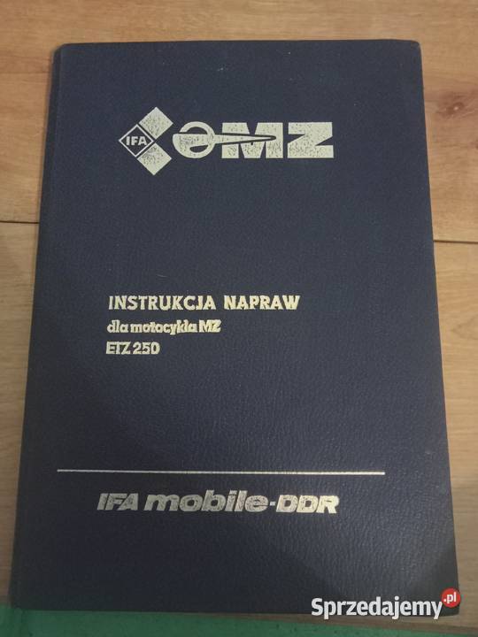 MZ ETZ instrukcja napraw sprzedam