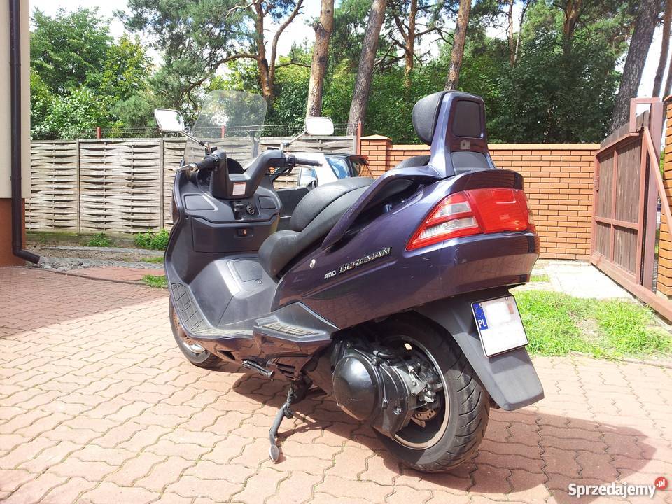 Burgman AN400 Mercedes Motocykle i skutery Legionowo