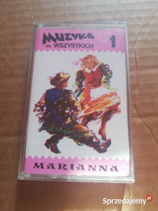 Kaseta magnetofonowa muzyka wszystkich Marianna Łódź