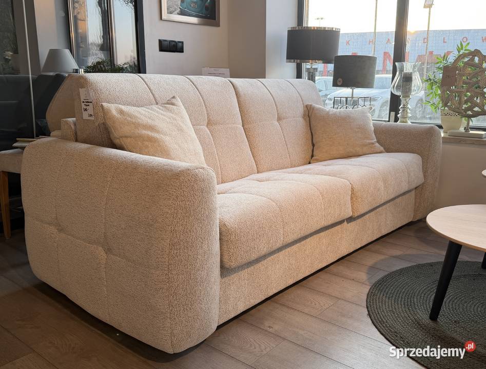Sofa z funkcją spania codziennego szerokość z Janki