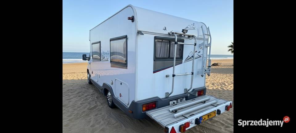 Kamper Fiat Ducato Burstner 25 TDI PÓŁINTEGRA łódzkie Łódź