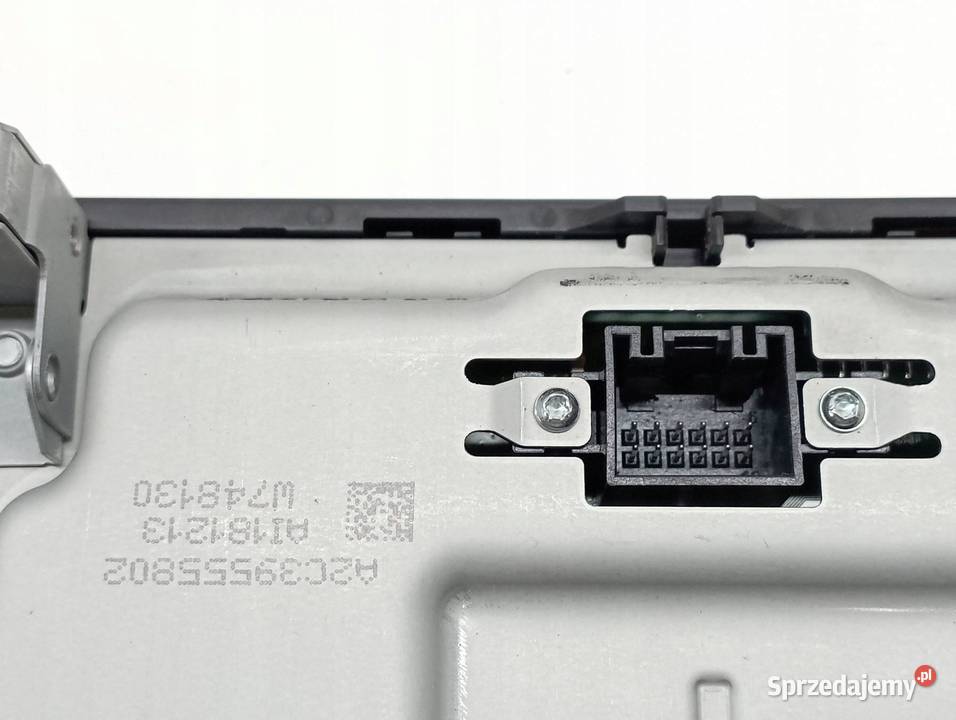 WYŚWIETLACZ RADIA NAVIAGACJI 3V0919606D Skoda Liczniki i zegary