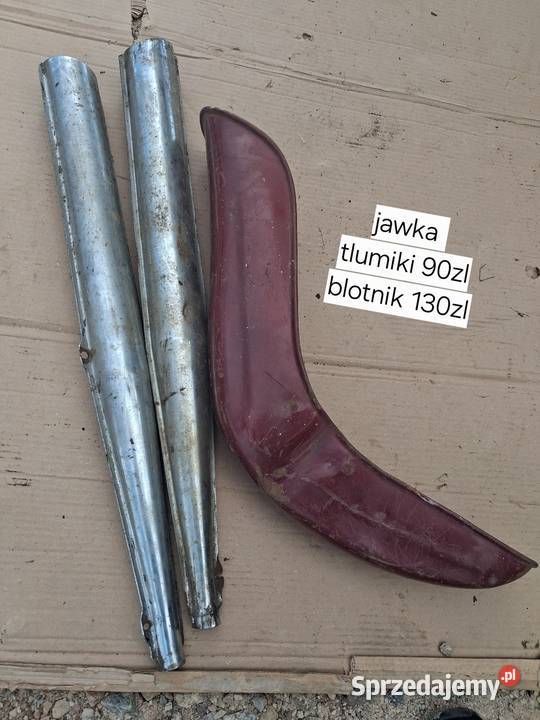 Tłumiki jawka błotnik jawka