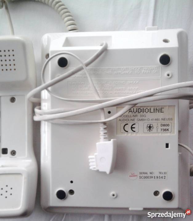 Okazja Audioline telefon przewodowy Senior Zabrze
