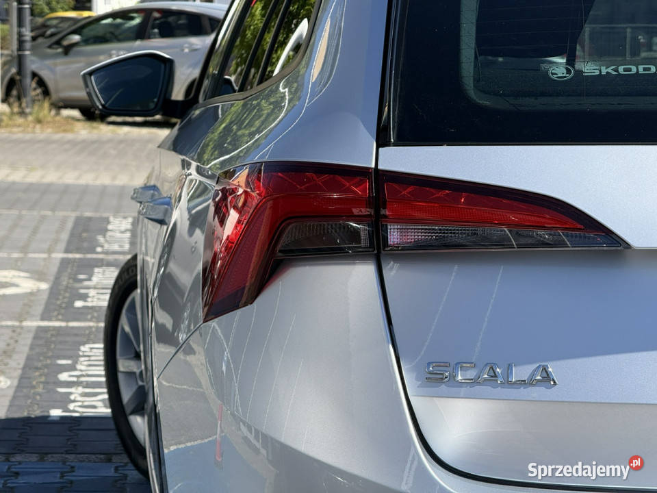 koda Scala 10 TSI 110 ambition czujniki led Tychy