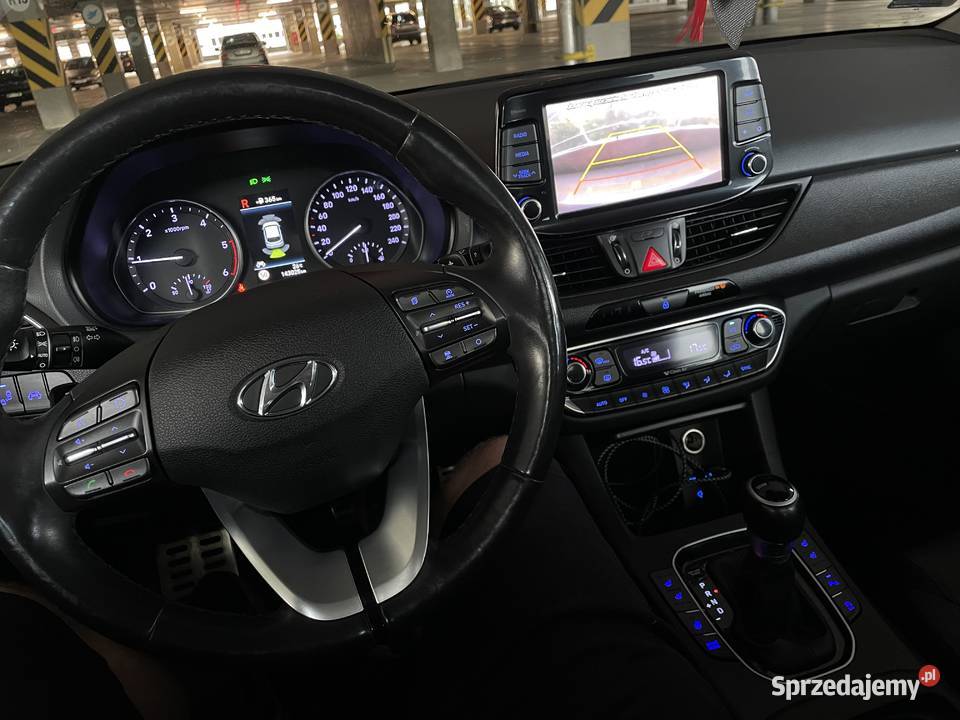 Hyundai I30 automat najbogatsza wersja światła do jazdy dziennej Warszawa