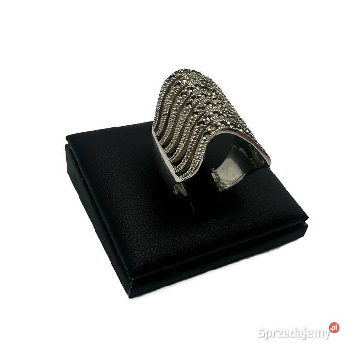 Srebrny pierścionek próby 925 791g Rozmiar 18 Elbląg