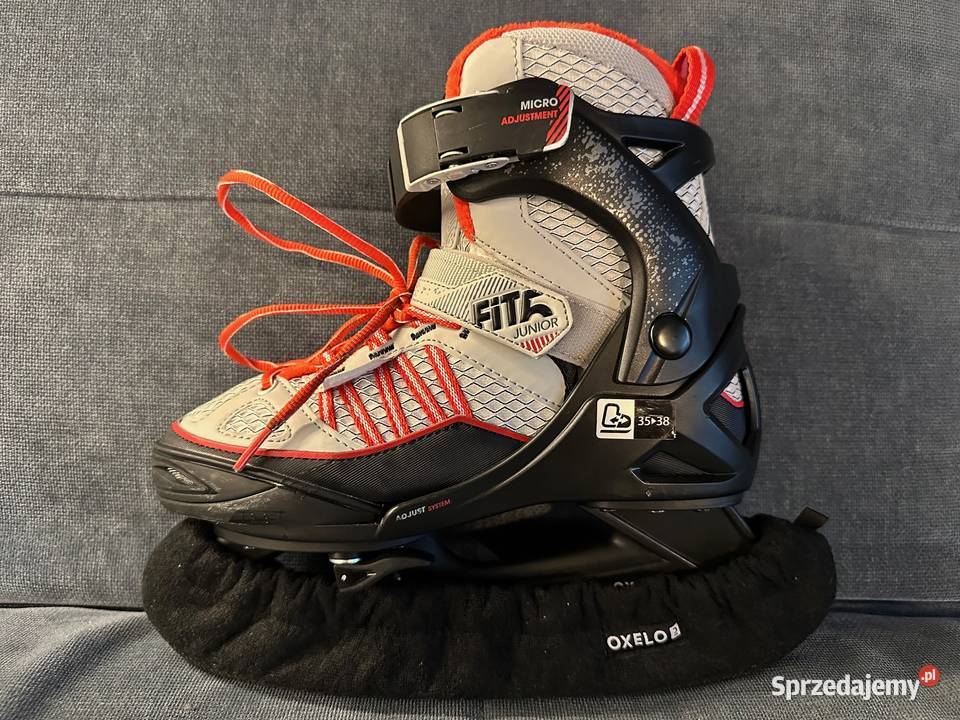 Łyżwy dziecięce Oxelo FIT 500 ochraniacze płóz Łyżwiarstwo i hokej Wrocław