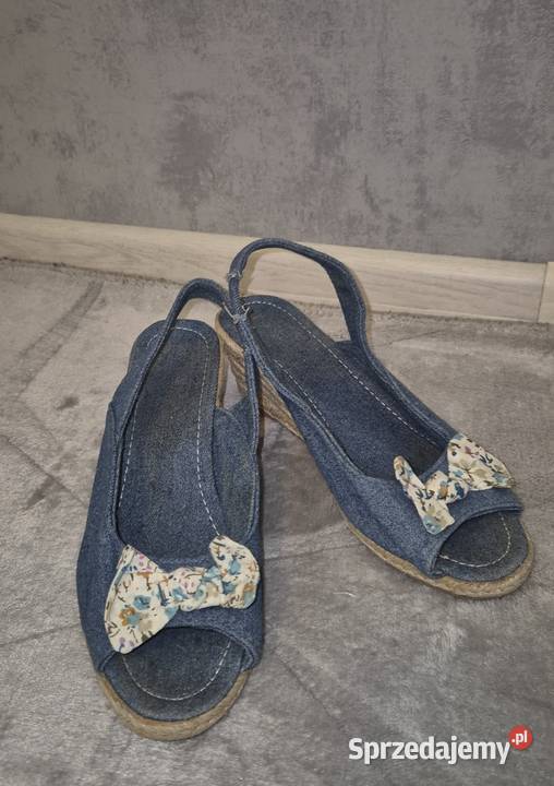 Buty na koturnie 36 Czółenka Łódź