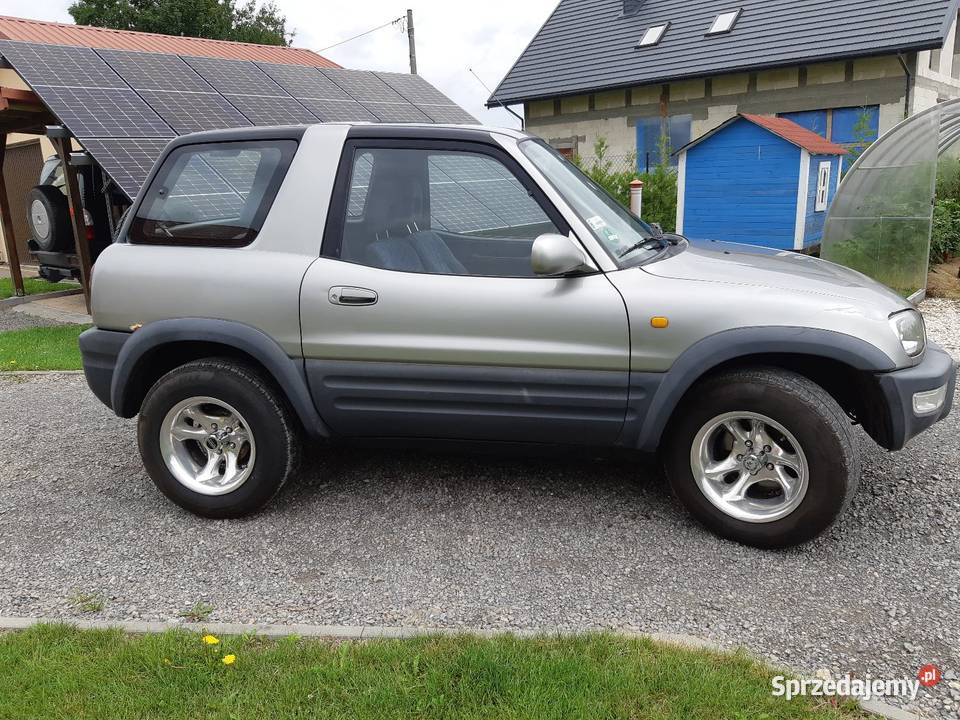 Toyota RAV4 1999r BG szary lubelskie Niedrzwica Duża
